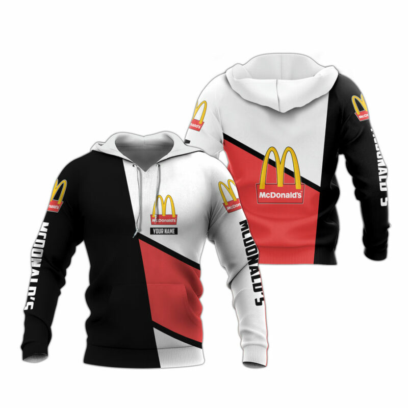 Personalized Mcdonalds Logo 4 All Over Print Hoodie