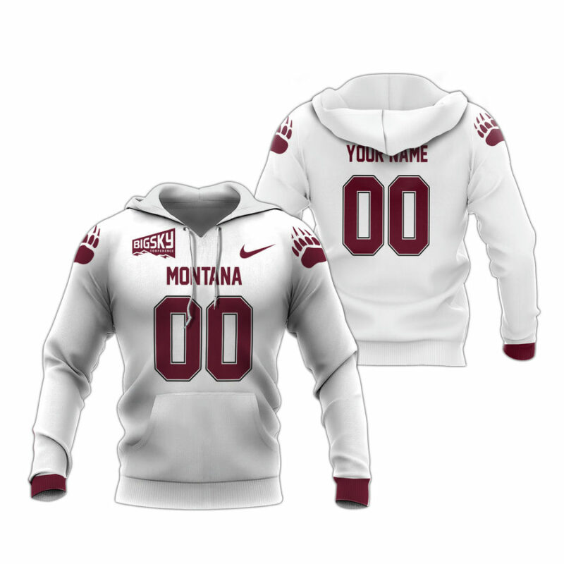 Personalized Montana Grizzlies Team All Over Print Hoodie