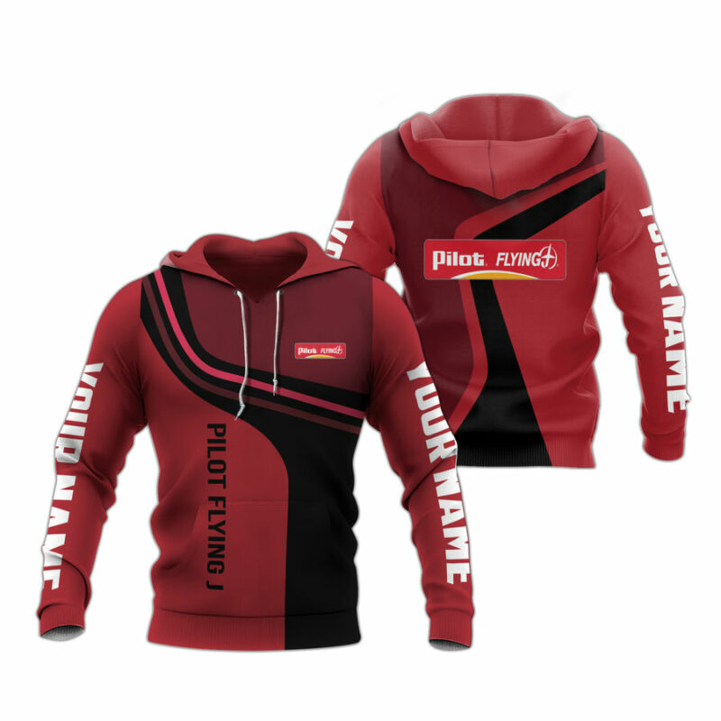 Personalized Pilot Flying J All Over Print Hoodie