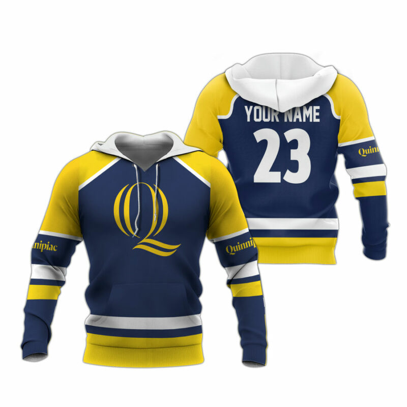 Personalized Quinnipiac Bobcats All Over Print Hoodie