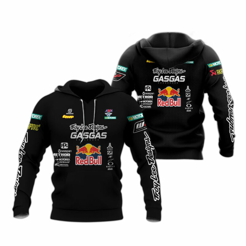 Personalized Red Bull Gasgas Troy Lee All Over Print Hoodie