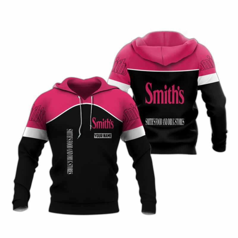 Personalized Smiths Food And Drug Stores Logo In My Heart All Over Print Hoodie