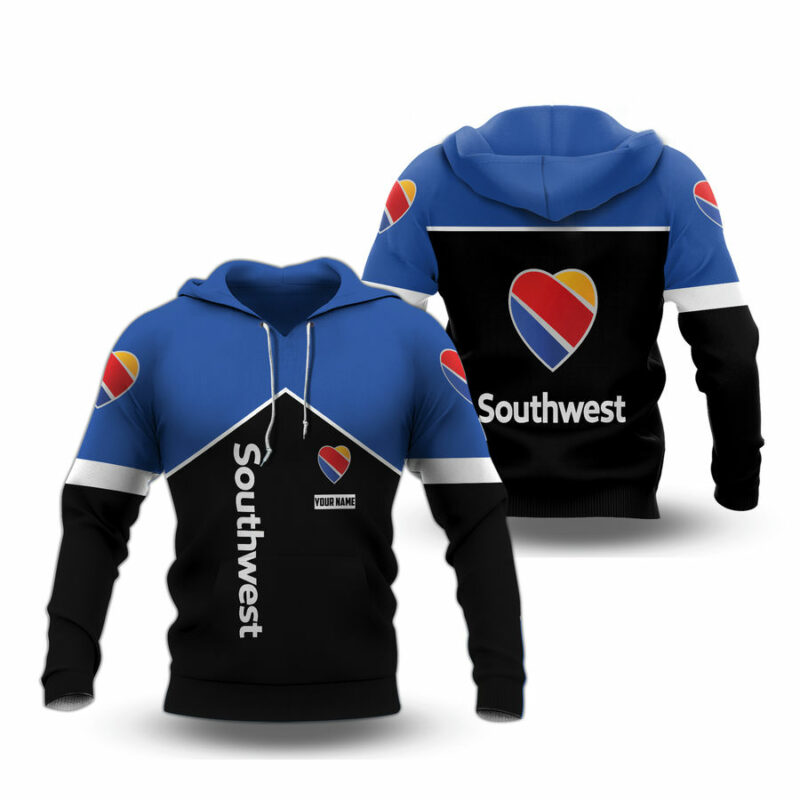 Personalized Southwest Airlines All Over Print Hoodie