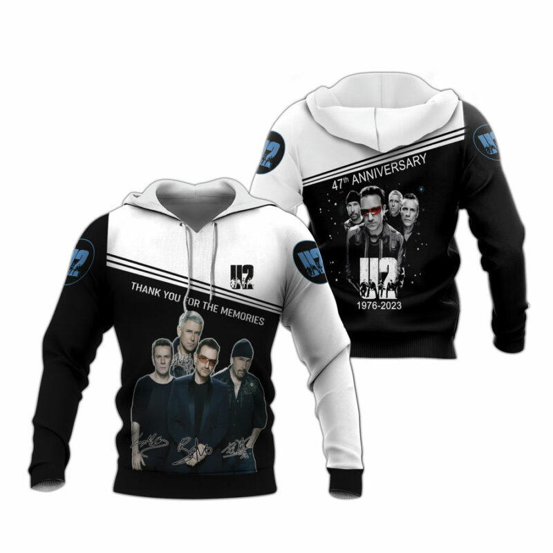 Personalized U2 All Over Print Hoodie