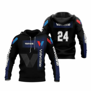 Personalized valvoline in my heart all over print hoodie