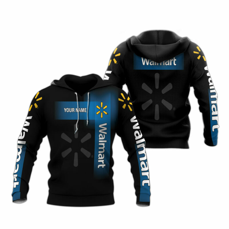 Personalized Walmart Black And Blue 1 All Over Print Hoodie