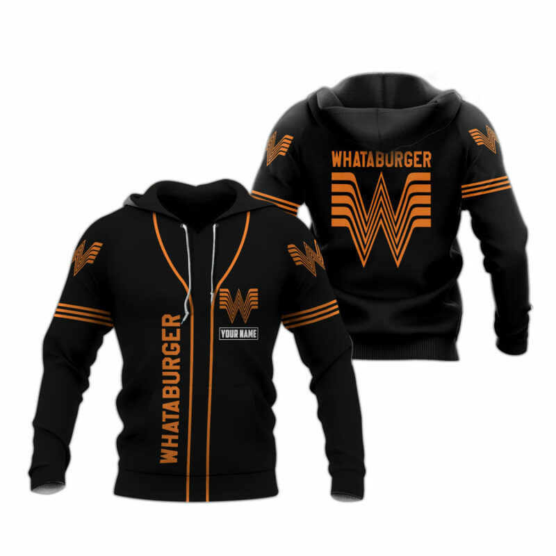 Personalized Whataburger My Heart All Over Print Hoodie