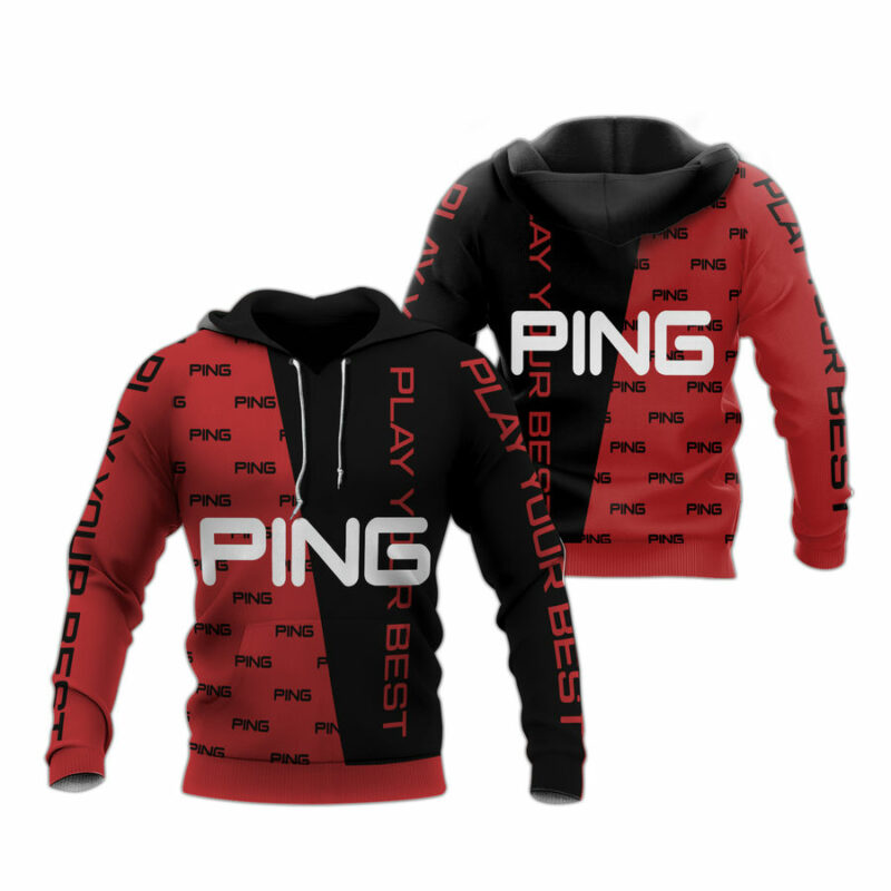 Ping Golf No1629 All Over Print Hoodie