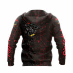Pizza hut halloween all over print hoodie back side