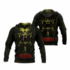 Predator in the jungle all over print hoodie