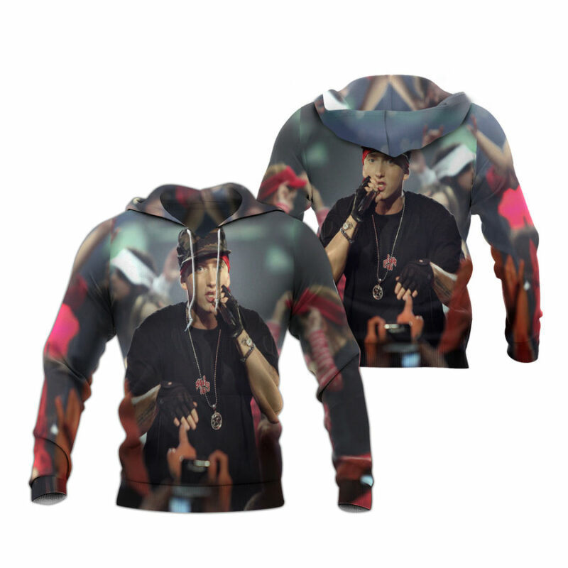 Rapper Eminem 19Th Anniversary And Pereds Katy Perry All Over Print Hoodie