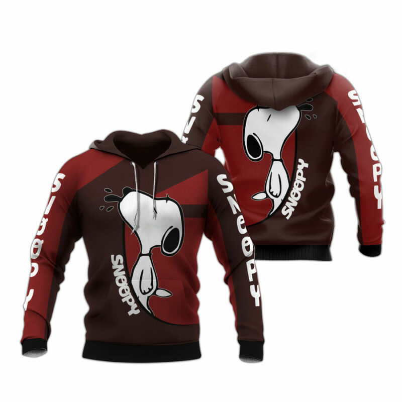Snoopy For Lovers Snoopy All Over Print Hoodie