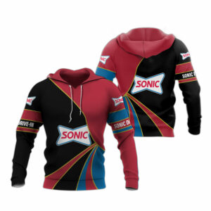 Sonic drivein all over print hoodie