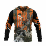 Stihl chainsaw need wood call me all over print hoodie front side