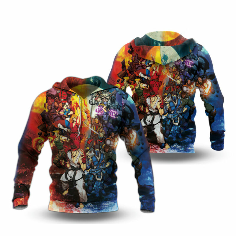 Street Fighter Character Street Fighter All Over Print Hoodie