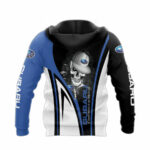 Subaru confidence in motion skull all over print hoodie back side
