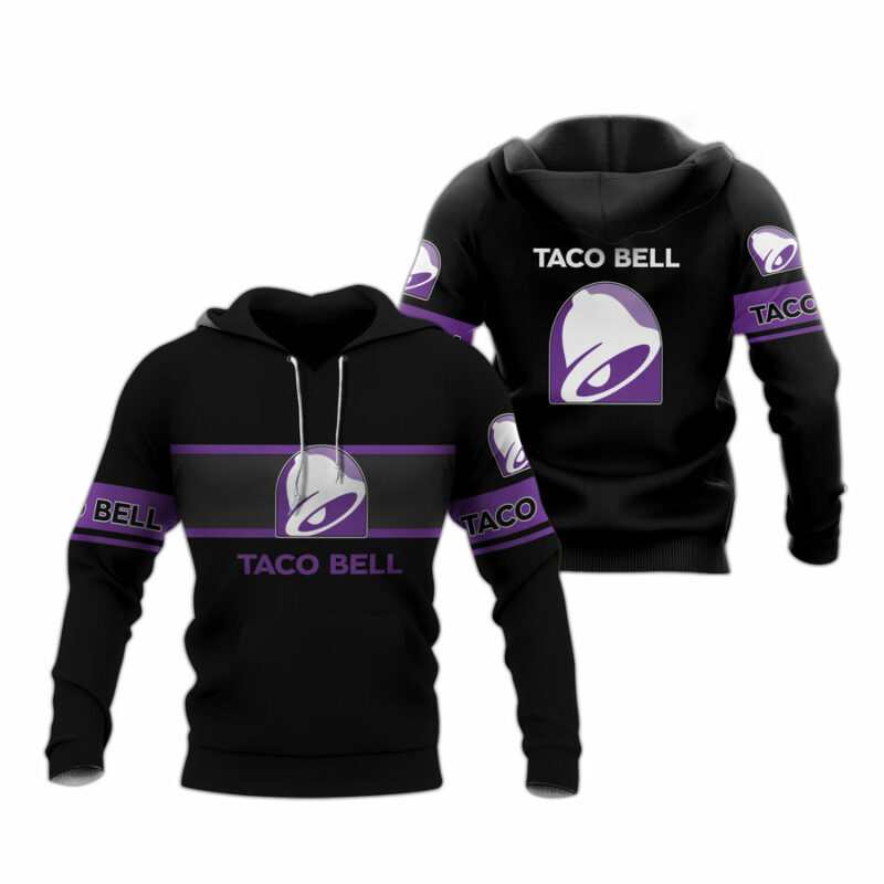 Taco Bell Logo All Over Print Hoodie