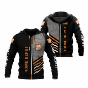 The home depot logo my heart black all over print hoodie