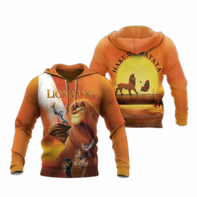 The Lion King All Over Print Hoodie