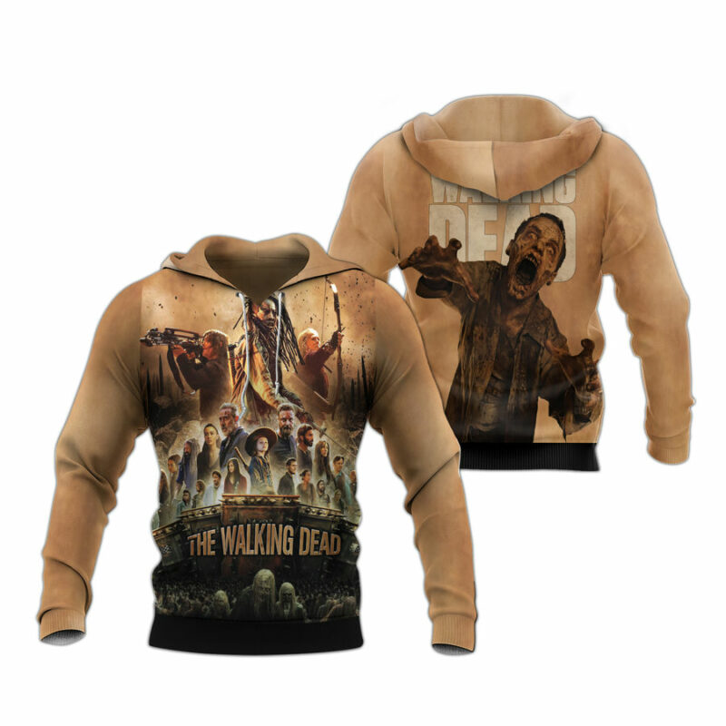 The Walking Dead Movie Character 2020 All Over Print Hoodie