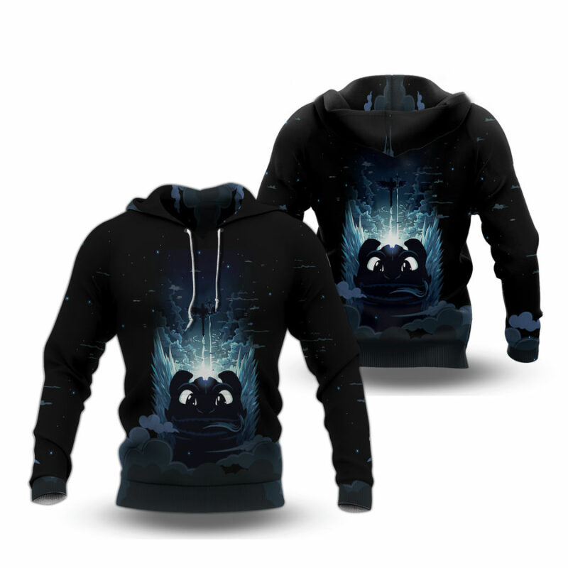 Toothless All Over Print Hoodie