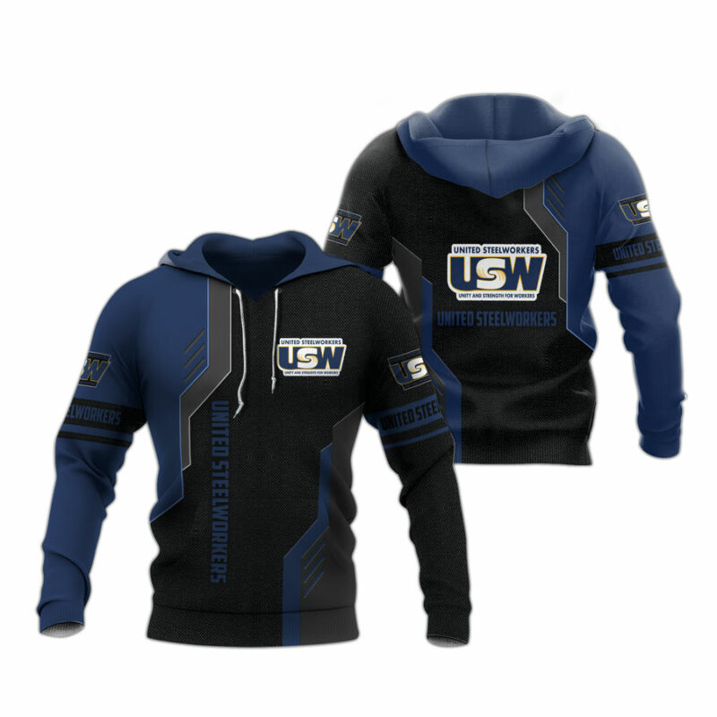 United Steelworkers In My Heart All Over Print Hoodie