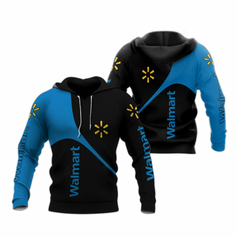 Walmart My Heart Black And Blue 1 All Over Print Hoodie