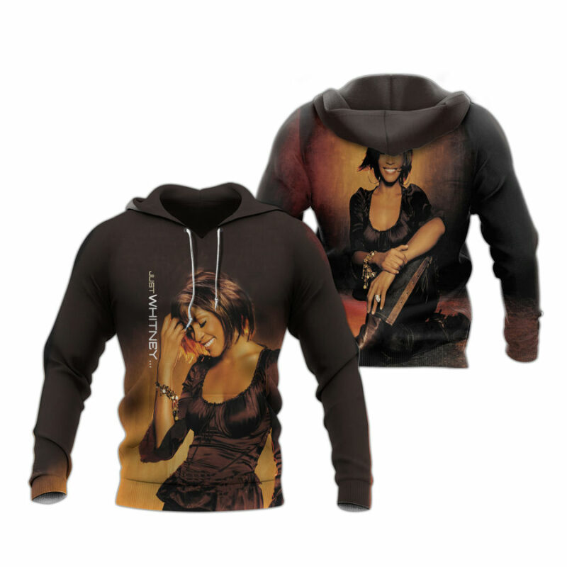 Whitney Houston Just Whitney Album Cover All Over Print Hoodie