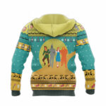 Wizard of oz christmas all over print hoodie back side